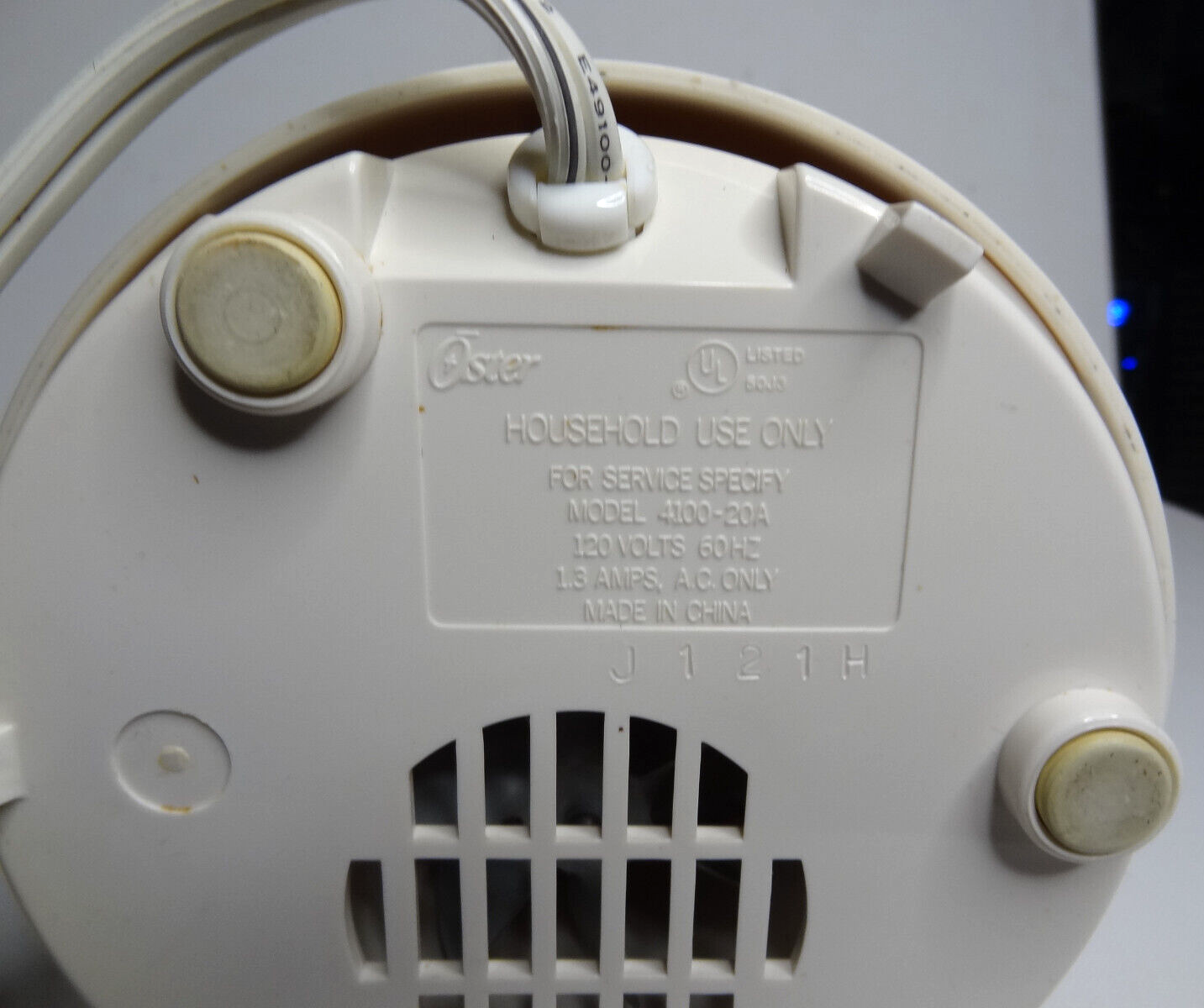 Oster Automatic Electric Citrus Juicer Designer 4100-20a Vintage