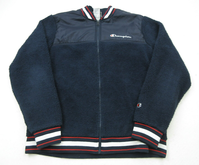 Champion fleece bomber jacket top