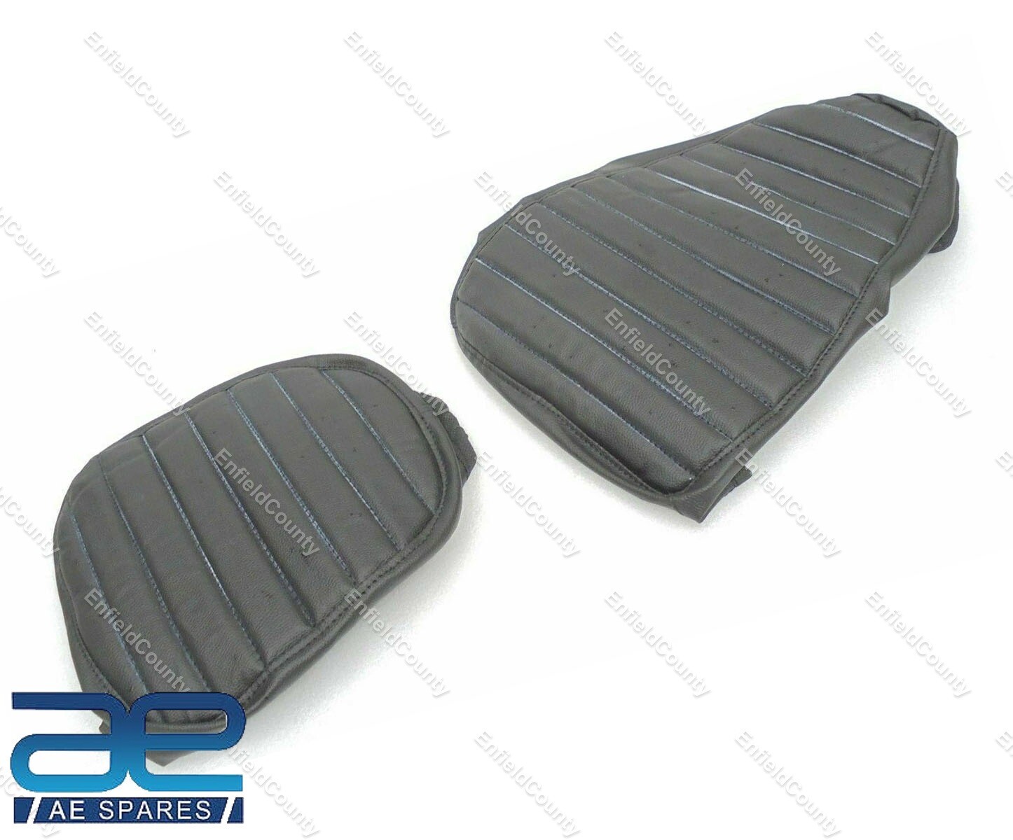 Leatherette Seat Cover Black Fits For Royal Enfield Himalayan 411cc 