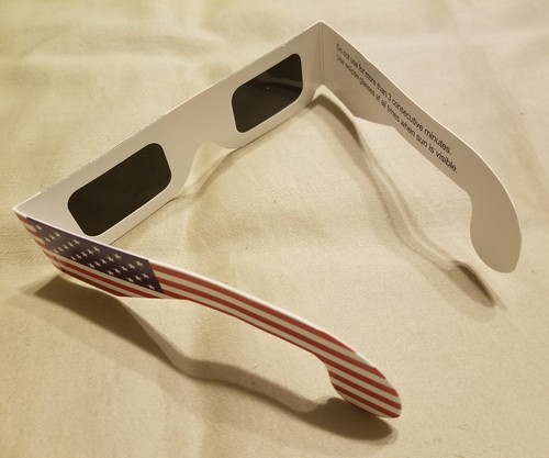 10pcs/lot Solar Eclipse Glasses paper frame protect your eyes From Solar Eclipse