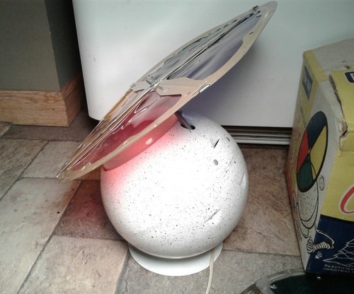 Vintage PENETRAY Motorized Rotating Color Wheel Lamp