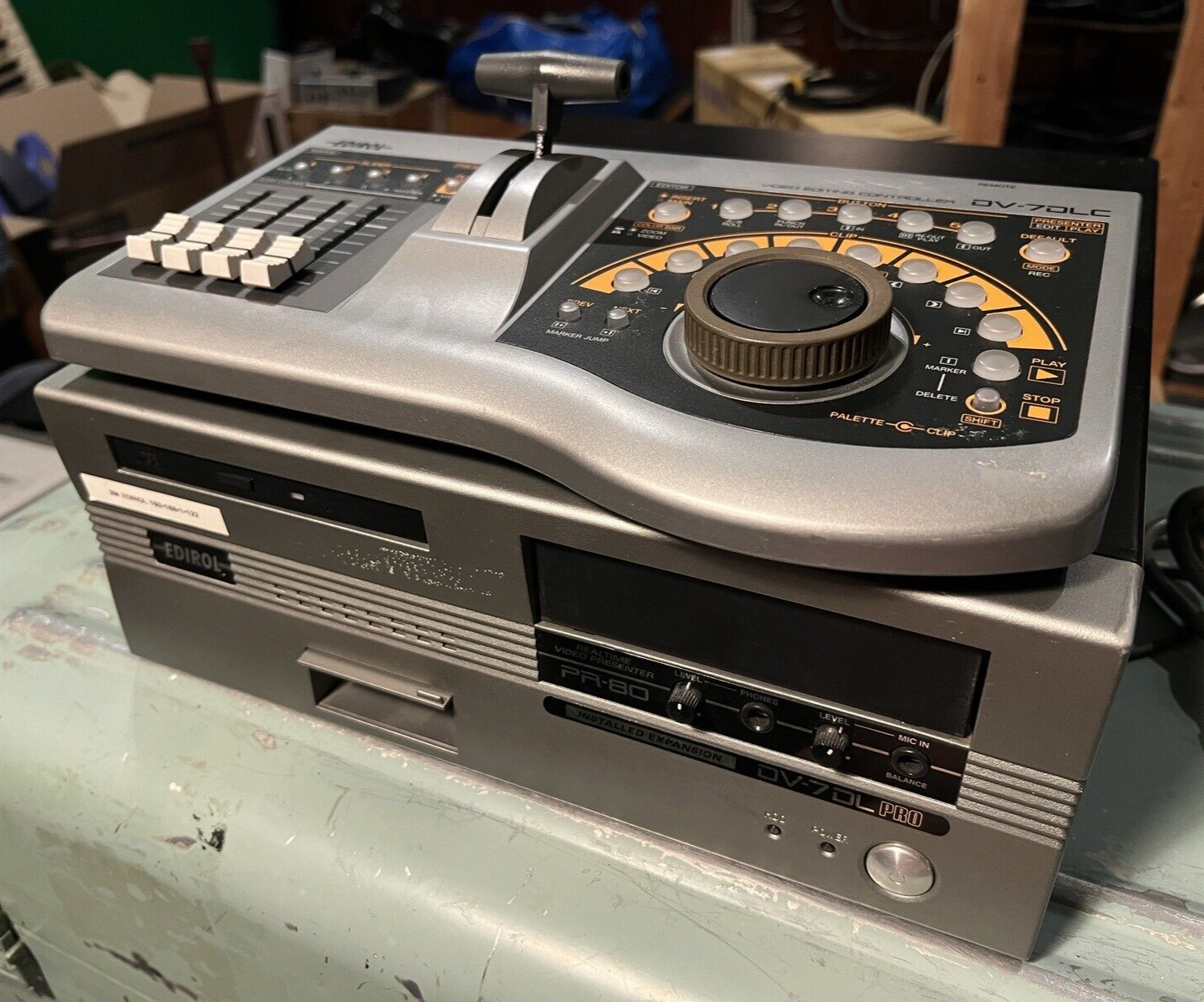 Vintage Roland Edirol PR-80 Realtime Video Presenter with DV Vintage Roland Edirol PR-80 Realtime Video Presenter with DV