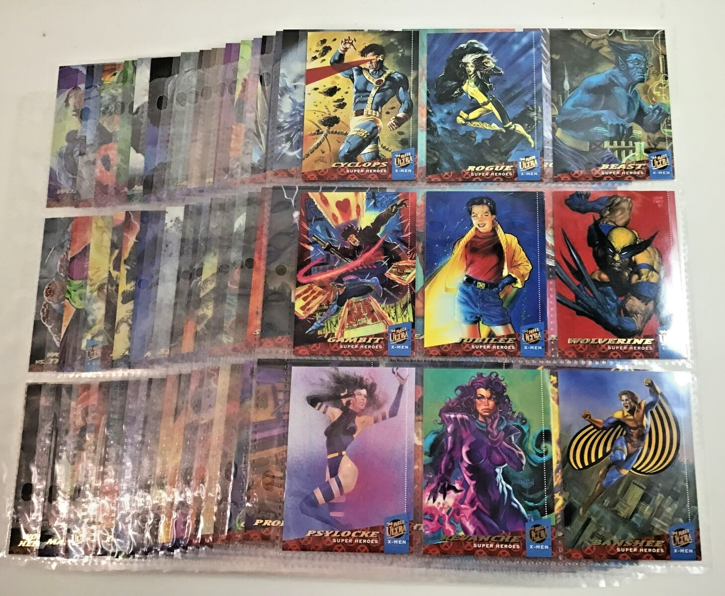1994 Fleer Ultra X-Men Premiere Edition Trading Cards