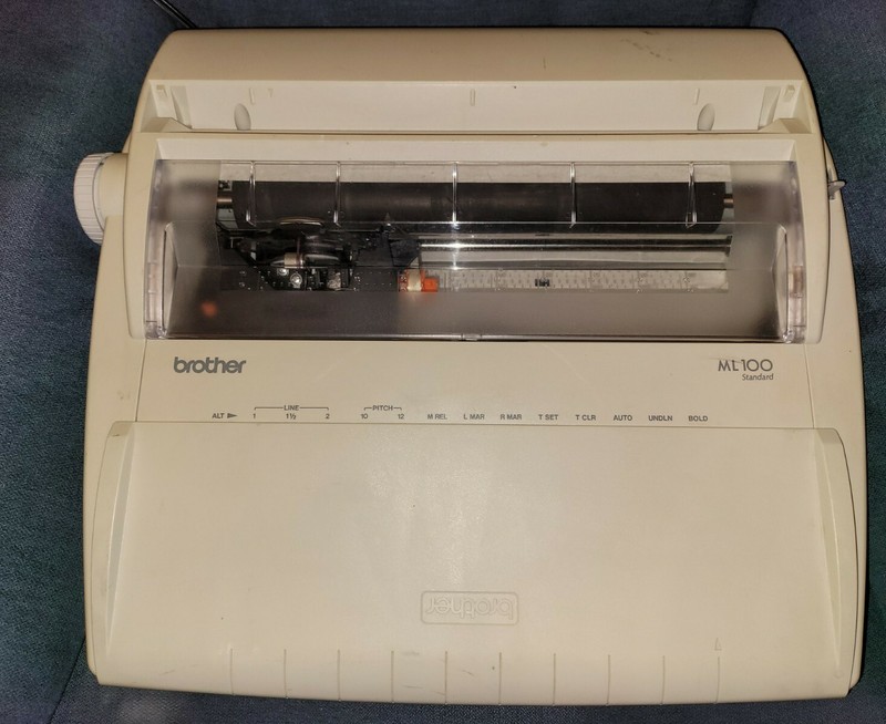 1963 Brother 100 on the Typewriter Database