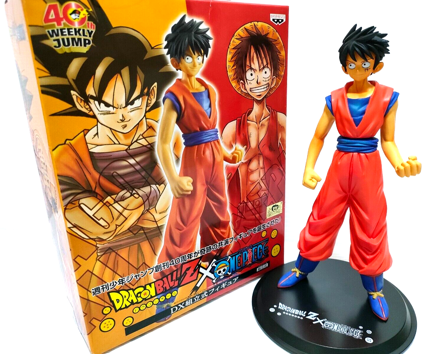 ドラゴンボールZ ONE PIECEコラボ DX組立式フィギュア ブルマ