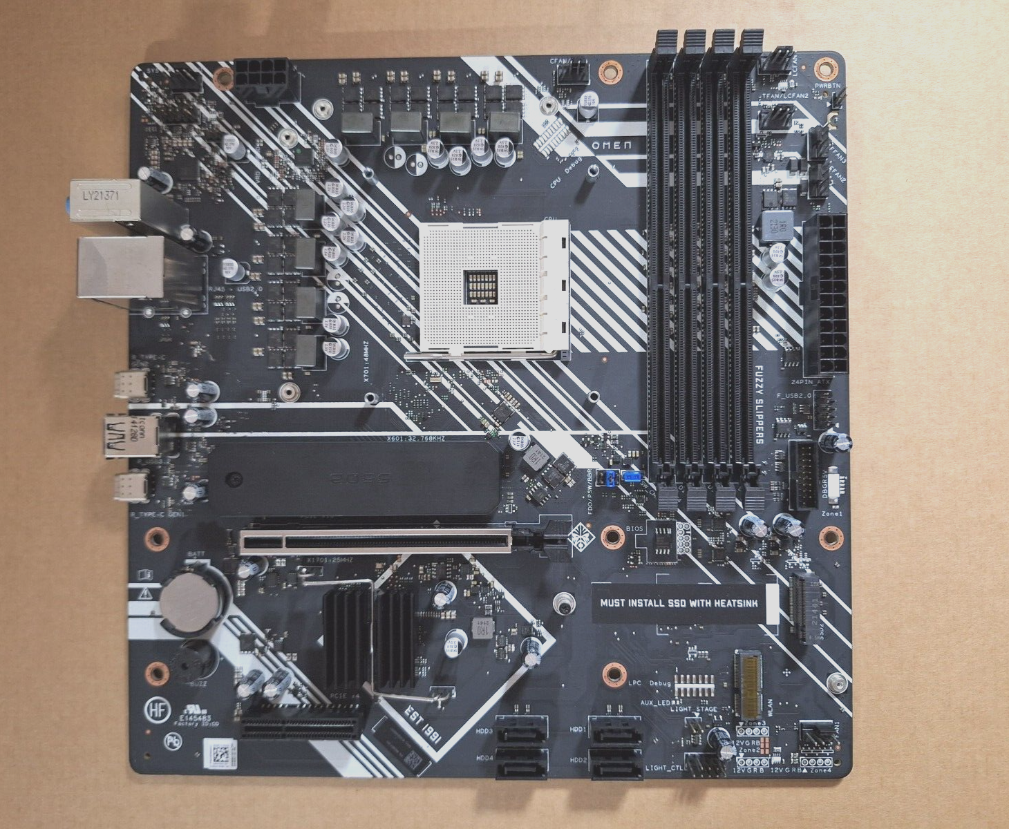 HP OMEN GT21 SERIES HanaA AMD B550 mATX MOTHERBOARD M93627