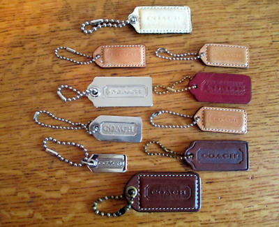 Coach purse hang tags clearance