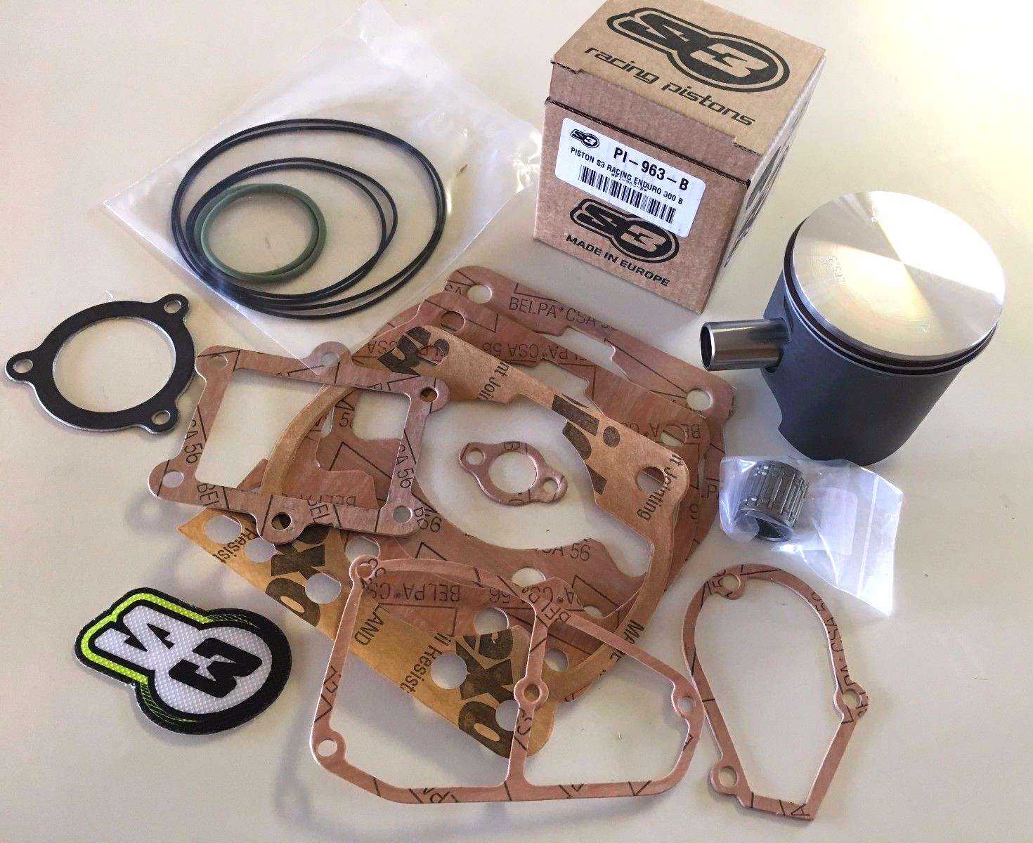 Beta OEM - TOP END GASKET KIT - 250/300RR X-Tr Beta OEM - TOP END GASKET KIT - 250/300RR X-Tr