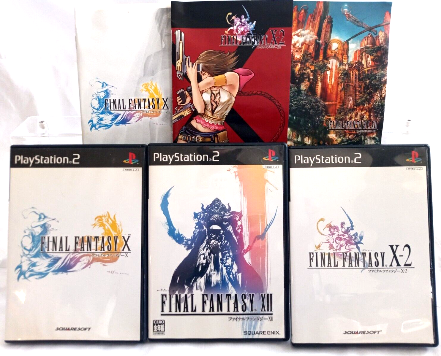Lot of 3 PS2 Final Fantasy X X-2 XII 10 10-2 12 Sony Japan Lot of 3 PS2 Final Fantasy X X-2 XII 10 10-2 12 Sony Japan