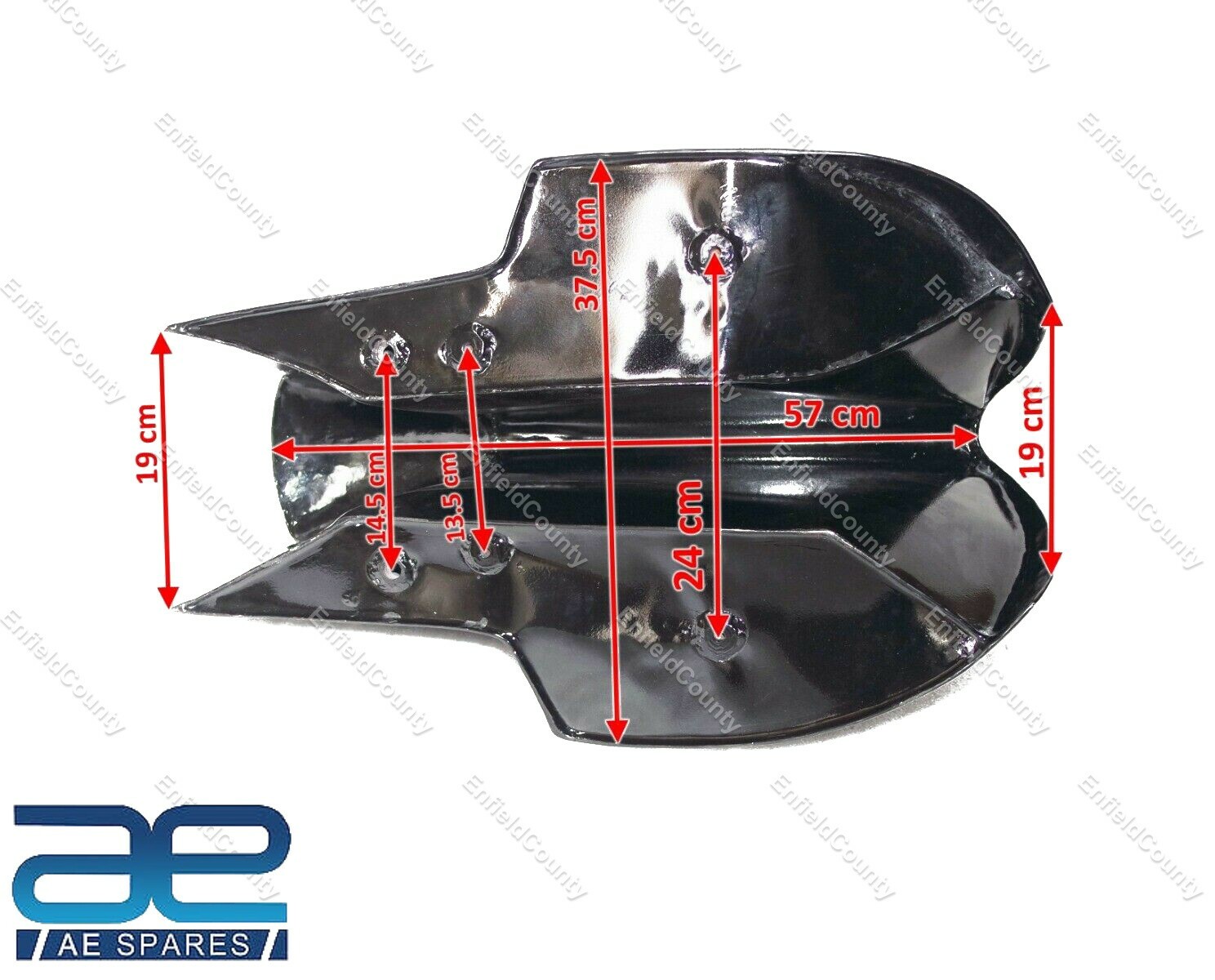 Fits For BMW Hoske Heinrich 10-12 Gallon Dual Painted Fuel Petrol Tank Steel 
