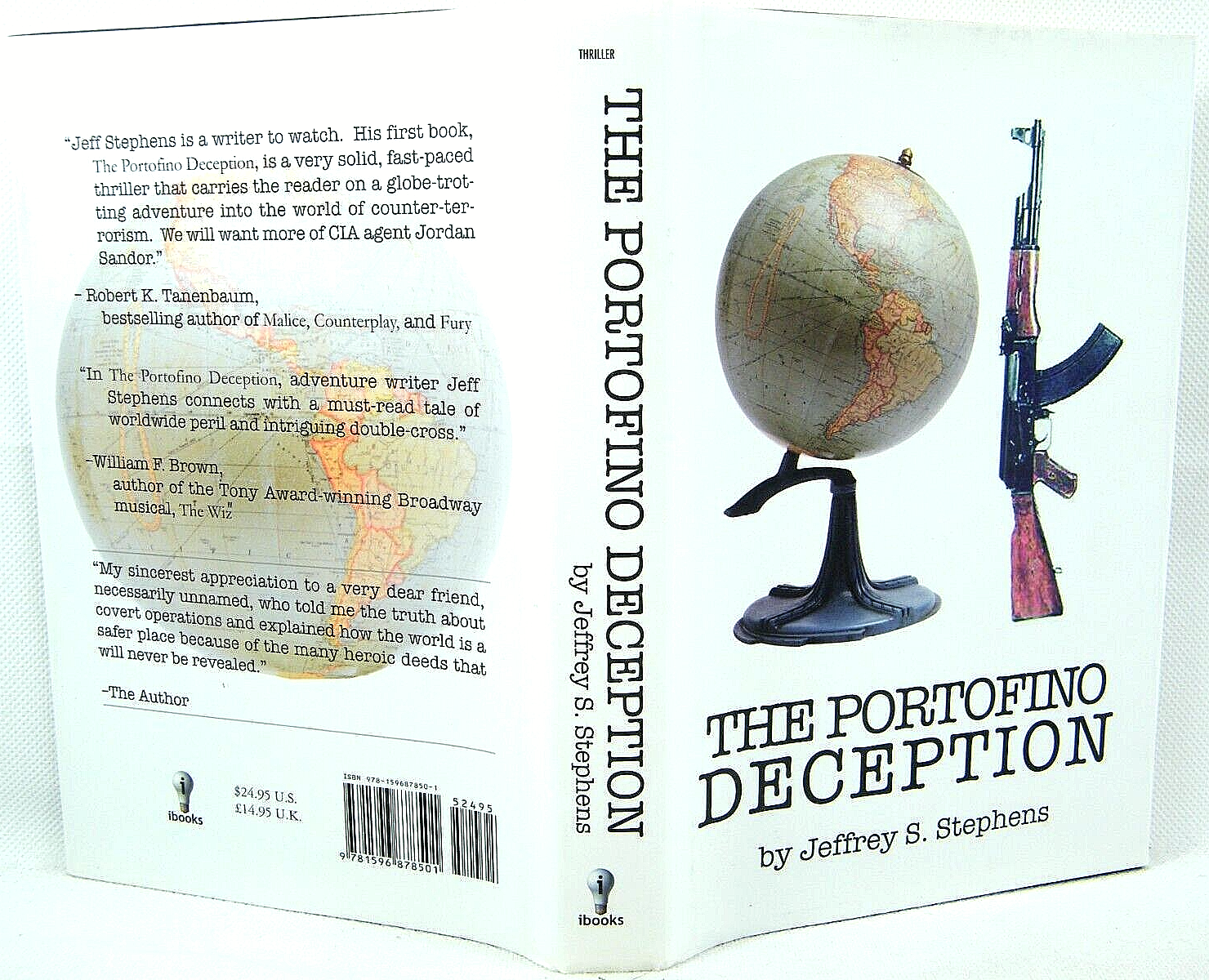 The Portofino Deception by Jeffrey S. Stephens (2007, HC GD+