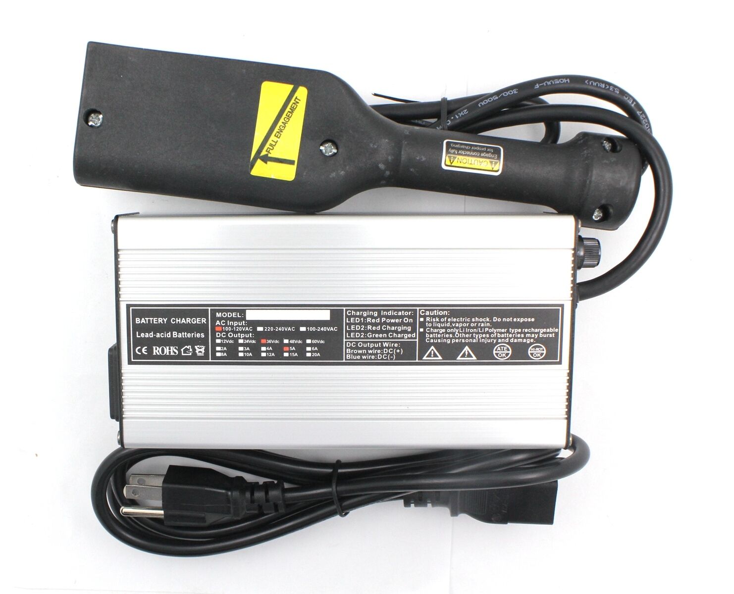 Owner US 36V 5A EZGO Powerwise Golf Cart Battery Charger 36 Volt 