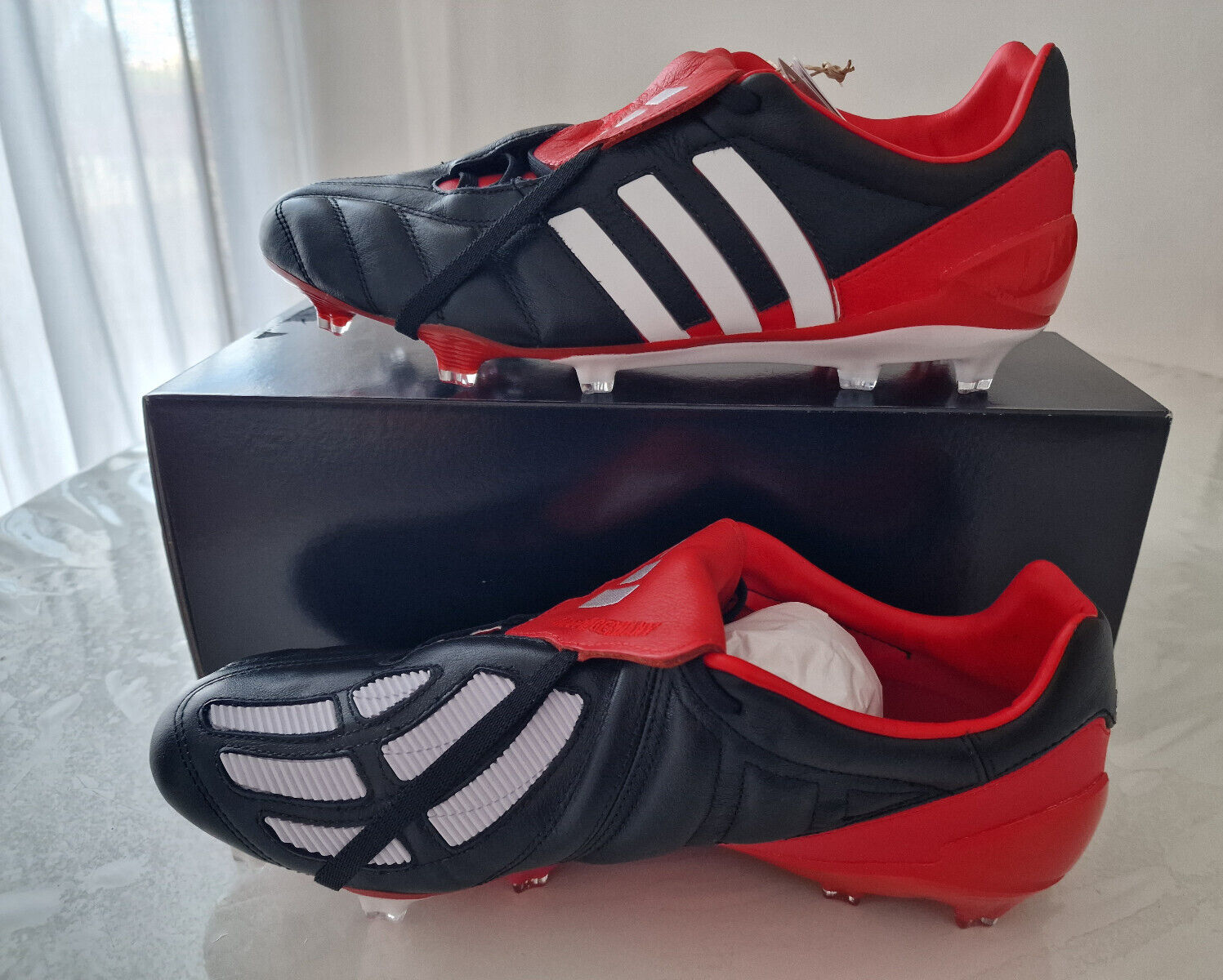 Adidas Predator Mania Black Red FG Size 11 US Limited