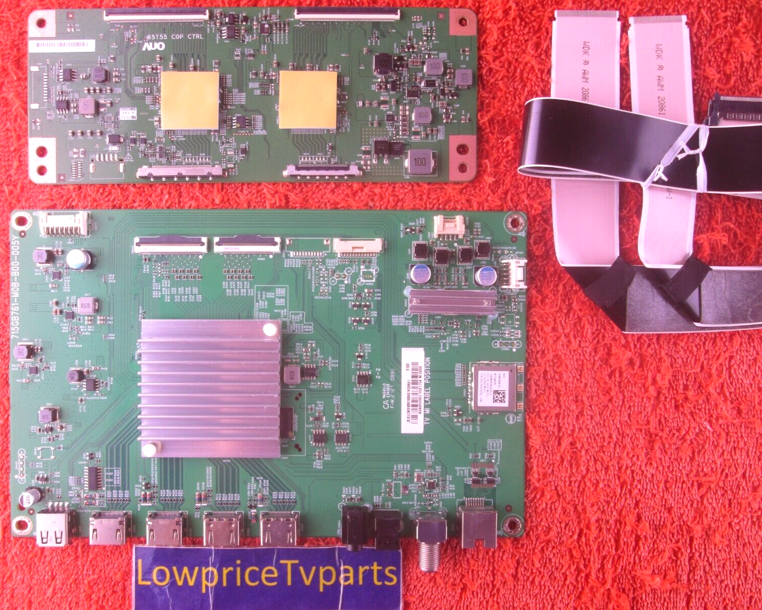 VIZIO P65Q9-J01 Main /T-con Boards XLCB02K027030X