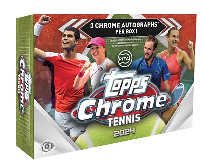 2024 TOPPS CHROME TENNIS BREAKERS DELIGHT BOX | eBay