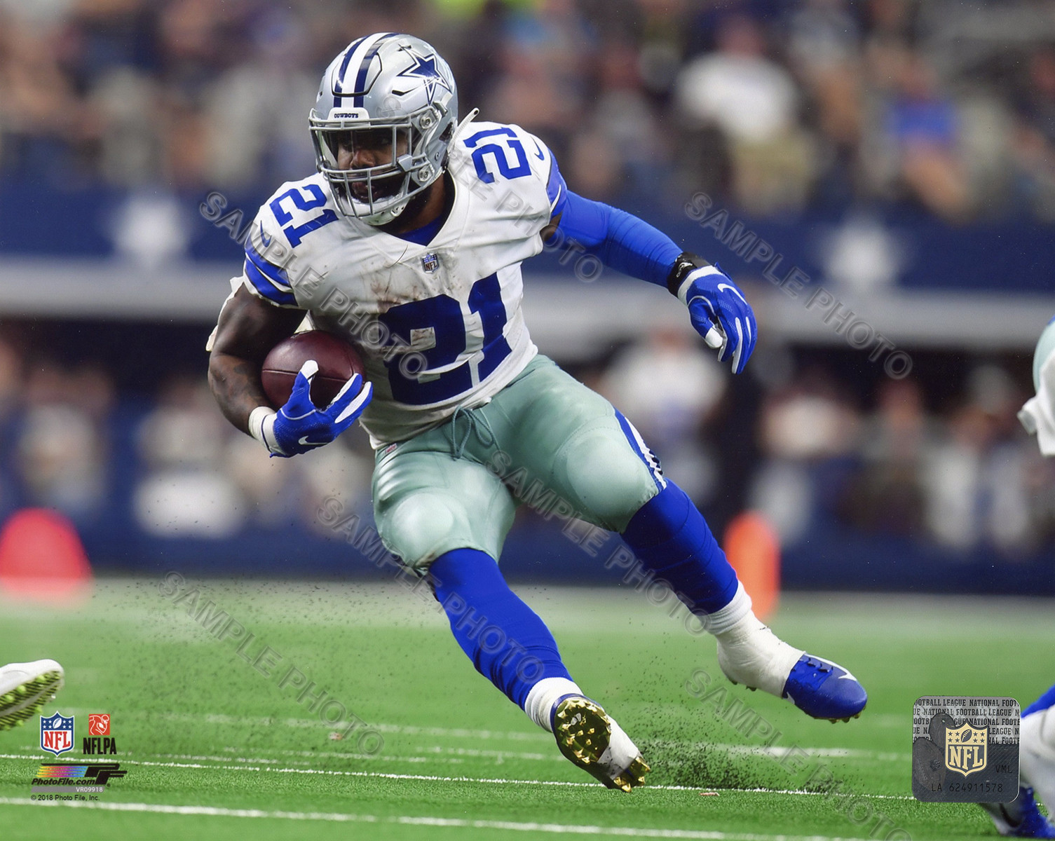 EZEKIEL ELLIOTT　エゼキエル エリオット　直筆サインカード　NFL Ezekiel Elliott Autographed Signed DALLAS COWBOYS OHIO STATE