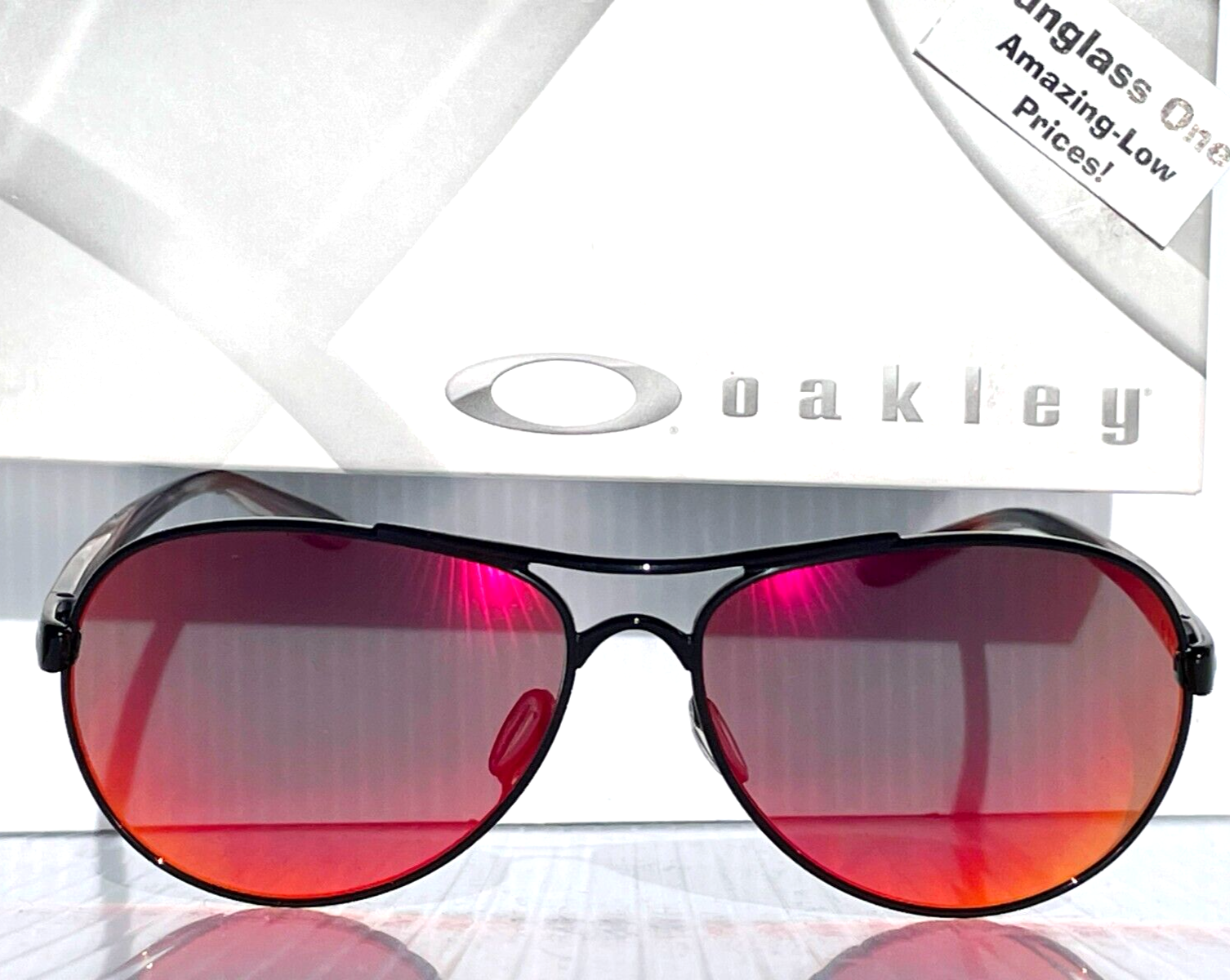 OAKLEY（オークリー） tie breaker/サングラス NEW Oakley TIE BREAKER Polished Black POLARIZED Galaxy