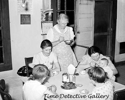 Ice Cream Party, Pie Town, New Mexico - 1940 - Historic Photo Print