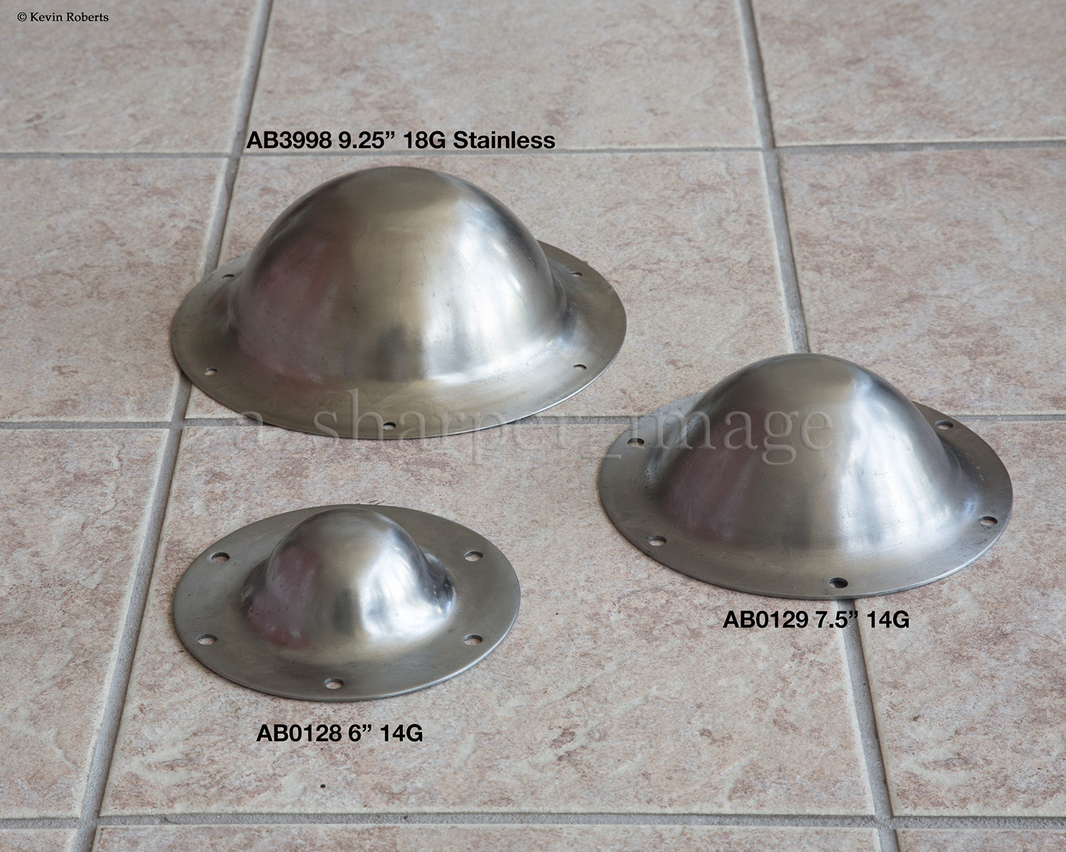 Shield Boss Umbo Heavy Duty 14G 7.5" (Medium) Semi-Conical Steel HEMA SCA