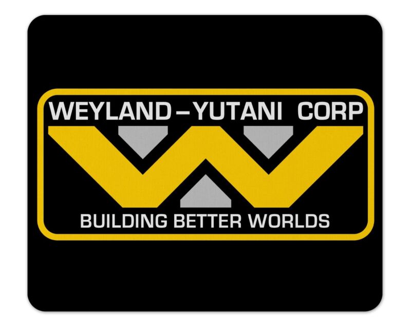 Weyland Yutani Logo 1/4" Thick Mousepad