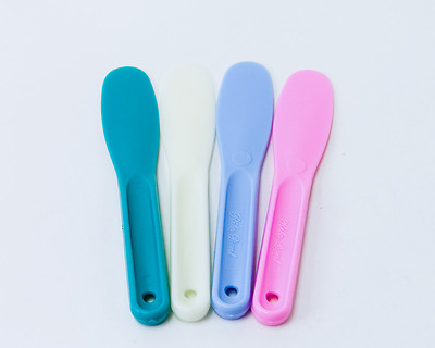 5 PCS DENTAL Lab Wooden Handle Alginate & Metal Mixing Plaster Spatula