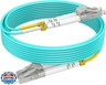 OM3 LC to LC 10m(30ft), Fiber Patch Cable, Options 7in~500ft, Fiber Optic Cables Duplex 40G LSZH (5pack), 𝙍𝙖𝙢𝙗𝙤𝘾𝙖𝙗𝙡𝙚𝙨