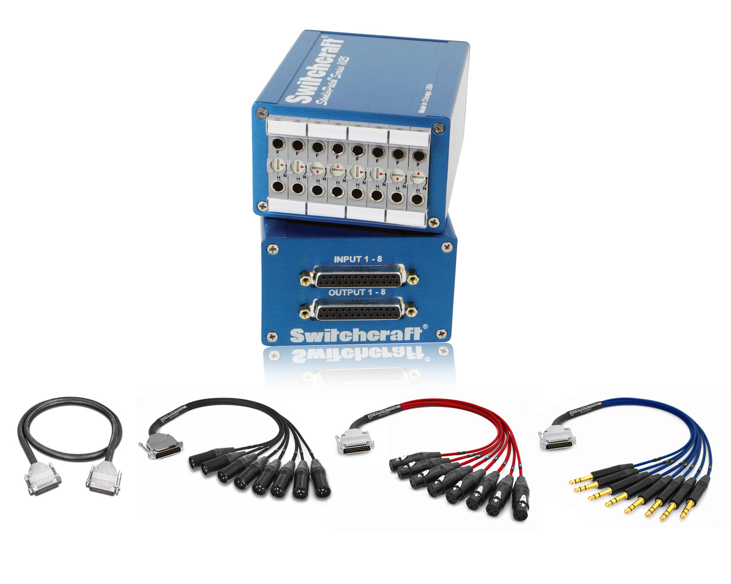 Switchcraft StudioPatch 1625 Patchbay | 2 Custom 6ft. Premium