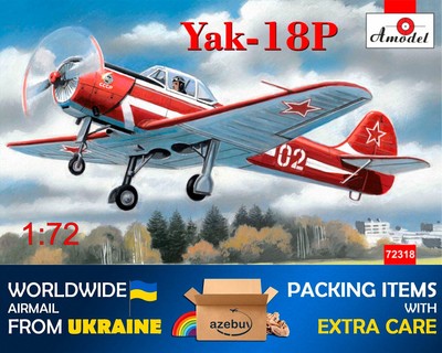 Yakovlev Yak-18P Aerobatic Aircraft 1/72 Scale Plastic Model Kit Amodel 72318