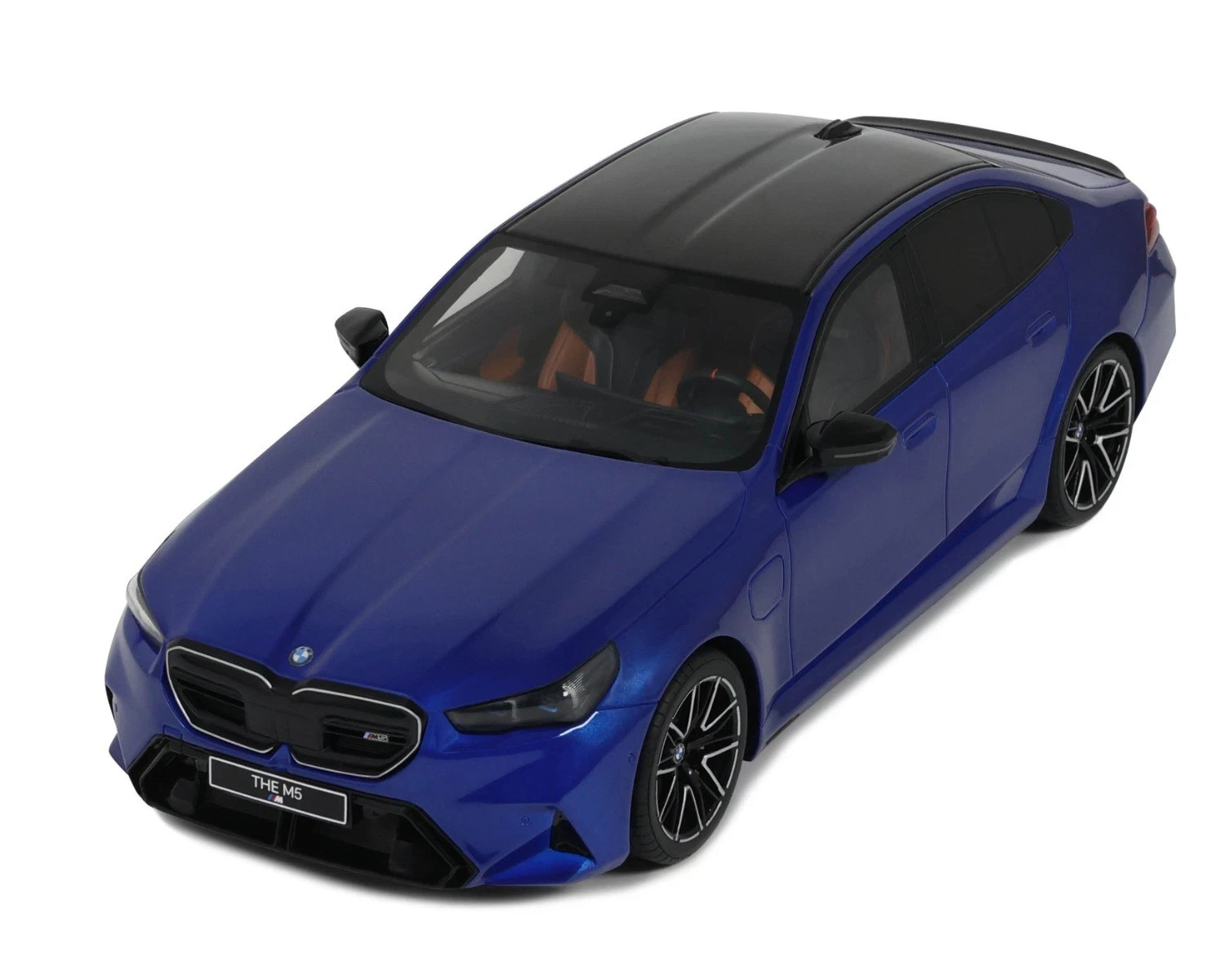1/18 BMW M5 (G90) 2024 Blue Metallic Resin Model Car by GT