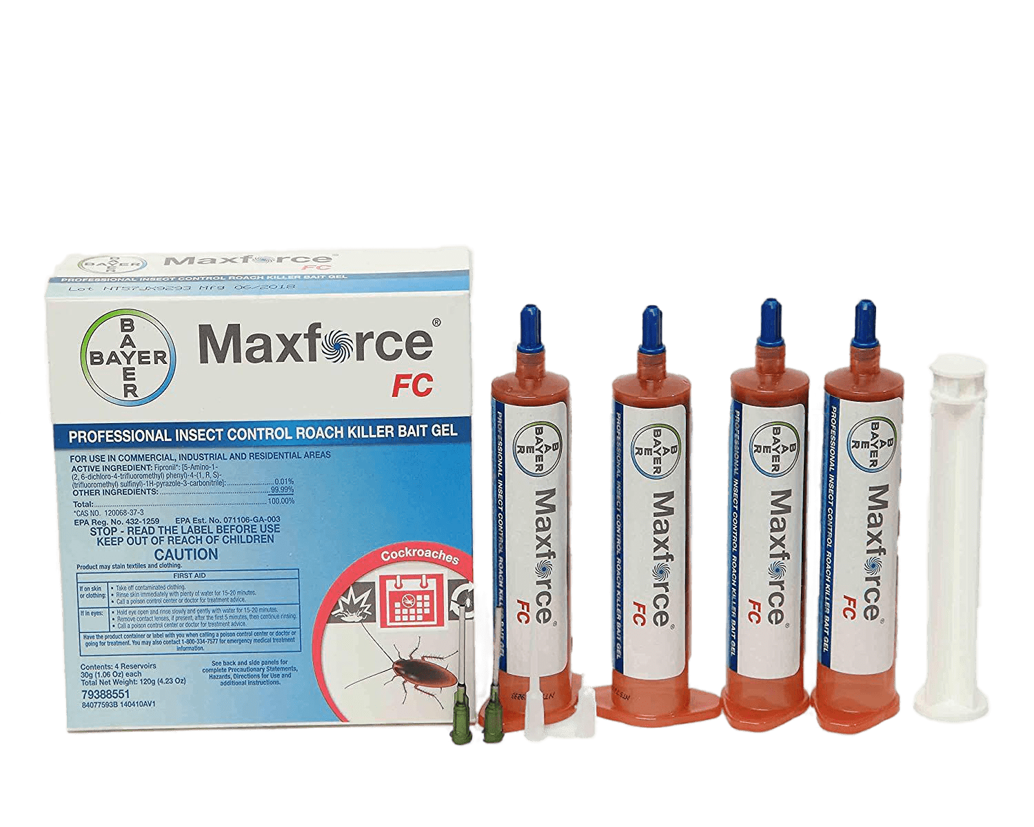 Maxforce FC Roach Bait 4 x 30g Tubes - 1 pack by Envu