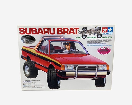 TAMIYA 1/10 #58384 4WD RC SUBARU BRAT 1st Limited Silver