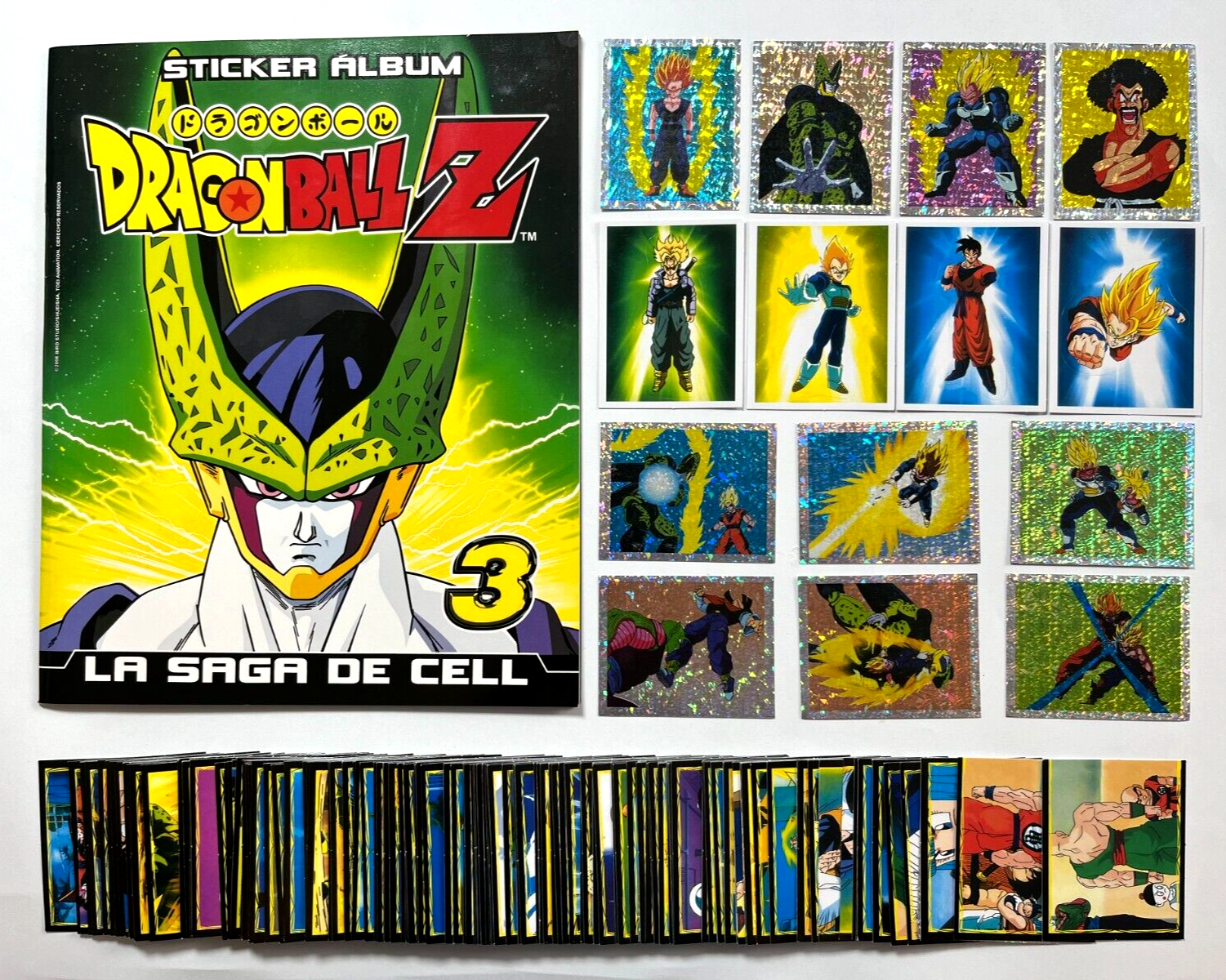 ALBUM DRAGON BALL Z 3 - Sticker Album + Full Set 212/212 ALBUM DRAGON BALL Z 3 - Sticker Album + Full Set 212/212
