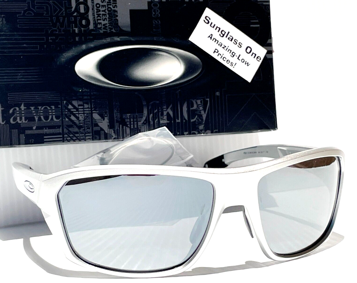 美品 OAKLEY sunglasses SPLIT SHOT オークリー Split Shot Prizm Deep Water Polarized Lenses, Matte Black