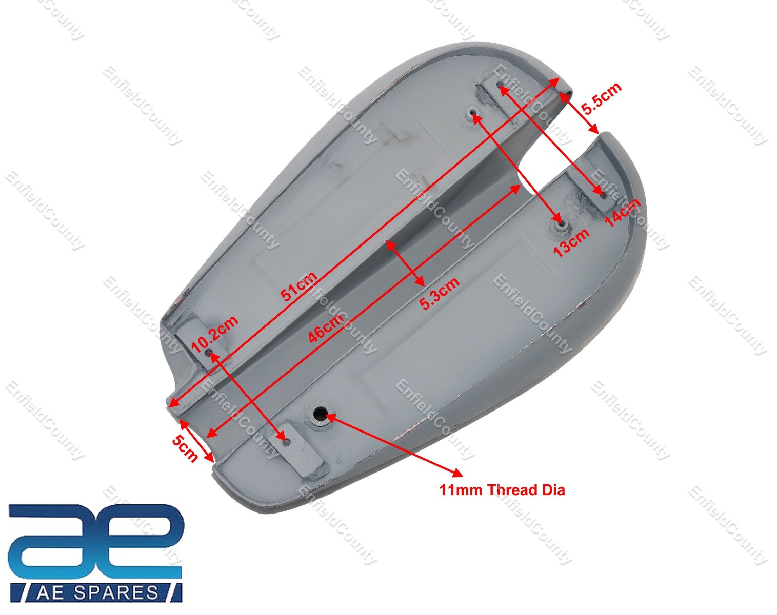 Fits Triumph 3HW 3SW 350cc Gas Fuel Petrol Tank Sheetmetal  Wwii 1940s  