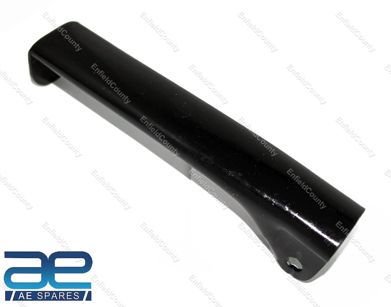 Pair Rear Pillion Footrest Rod Steel Black for Norton 16h Es2 Model 7  