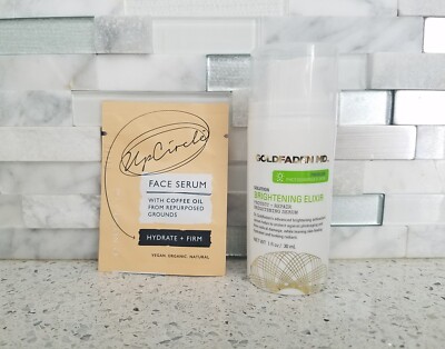 GOLDFADEN MD Brightening Elixir Serum Repair Protect 1oz + BONUS