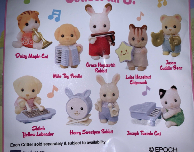 Calico Critters Baby Band Series