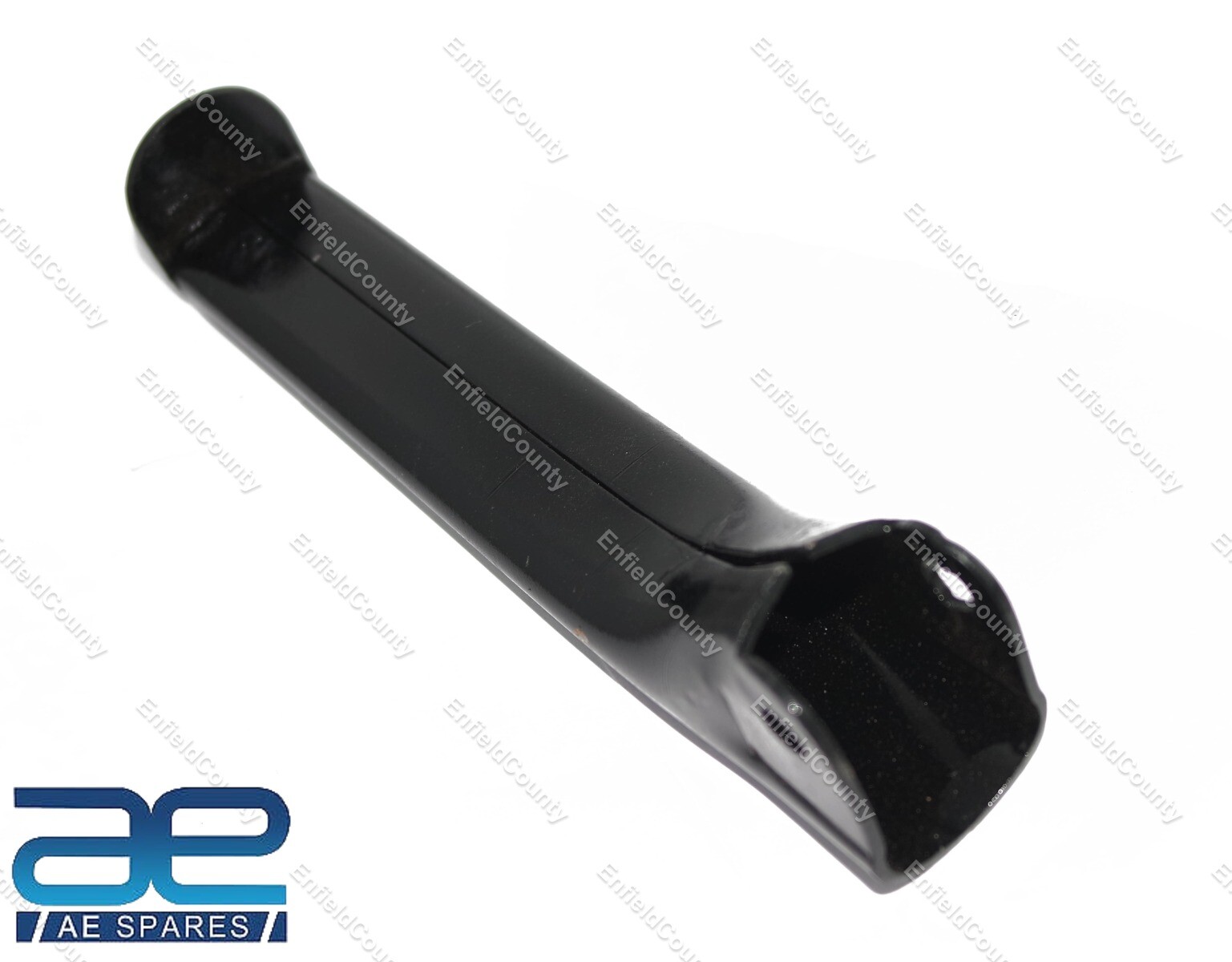 Pair Rear Pillion Footrest Rod Steel Black for Norton 16h Es2 Model 7  