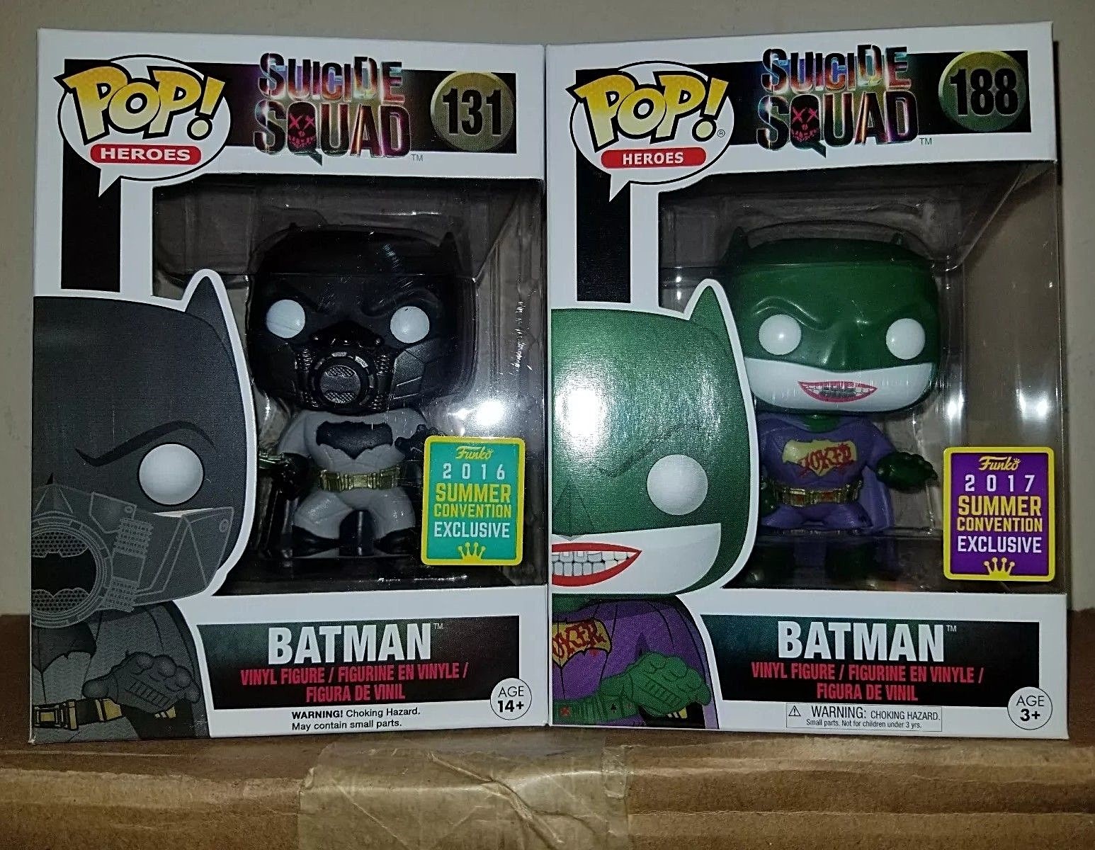 Funko POP! Heroes: Suicide Squad - Batman (Joker