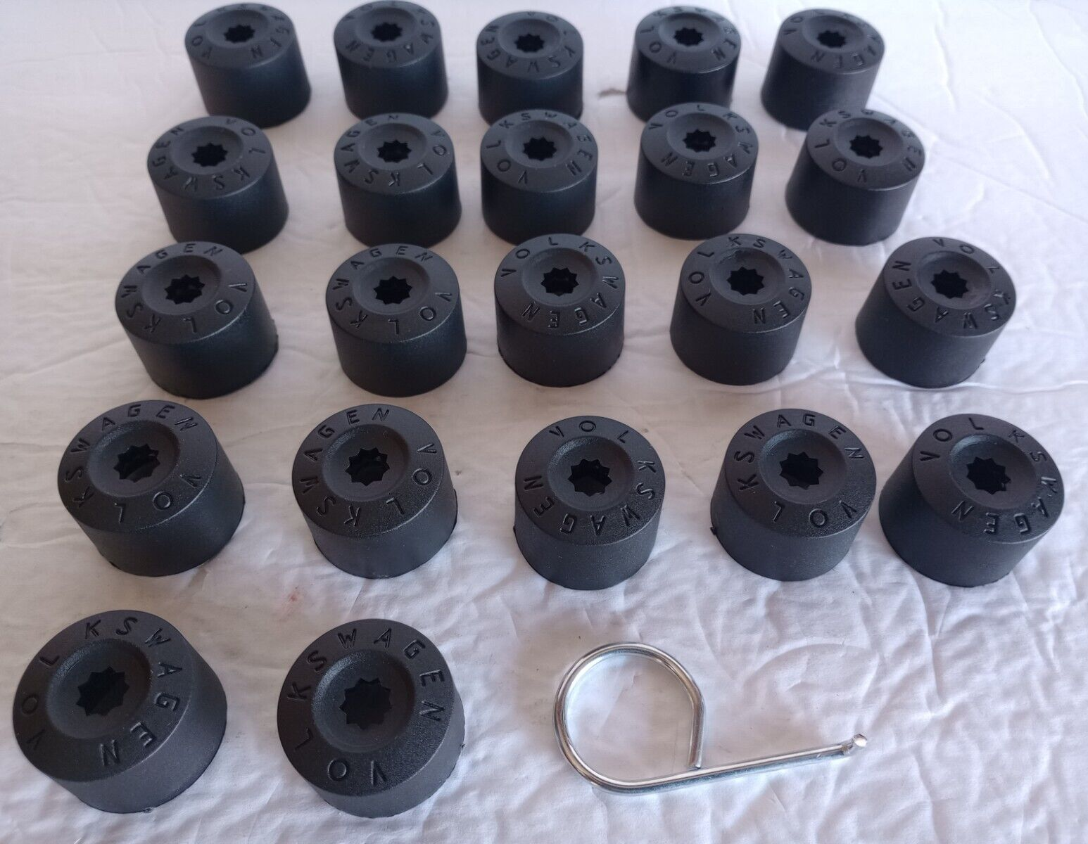 Runmade Plastic Wheel Lock Lug Bolt Nut Cover Cap Compatible
