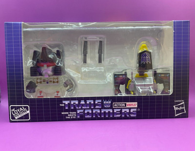 2015 Hasbro Transformers Action Vinyls - TF-3, Frenzy Buzzsaw and Tape Pak - NIB
