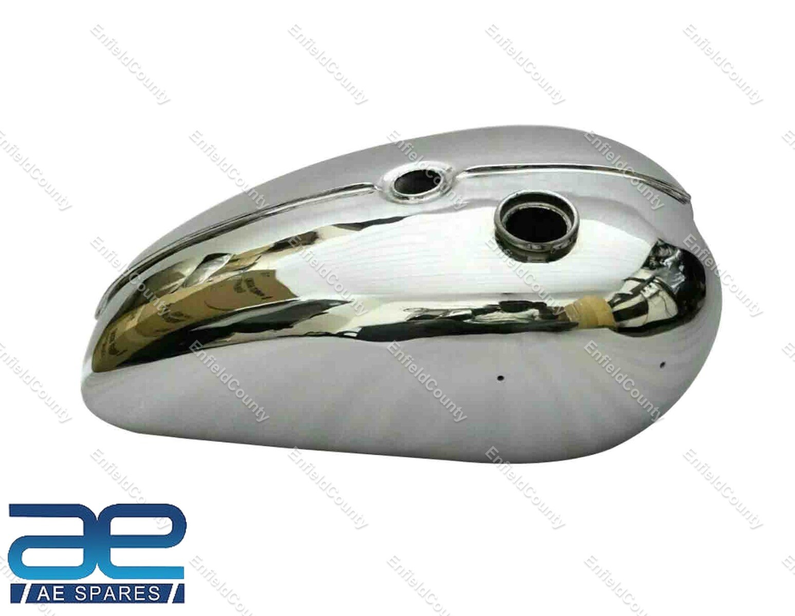 For Triumph T120 OIF 1971 And Onwards Fuel Petrol Gas Tank Chrome Steel 