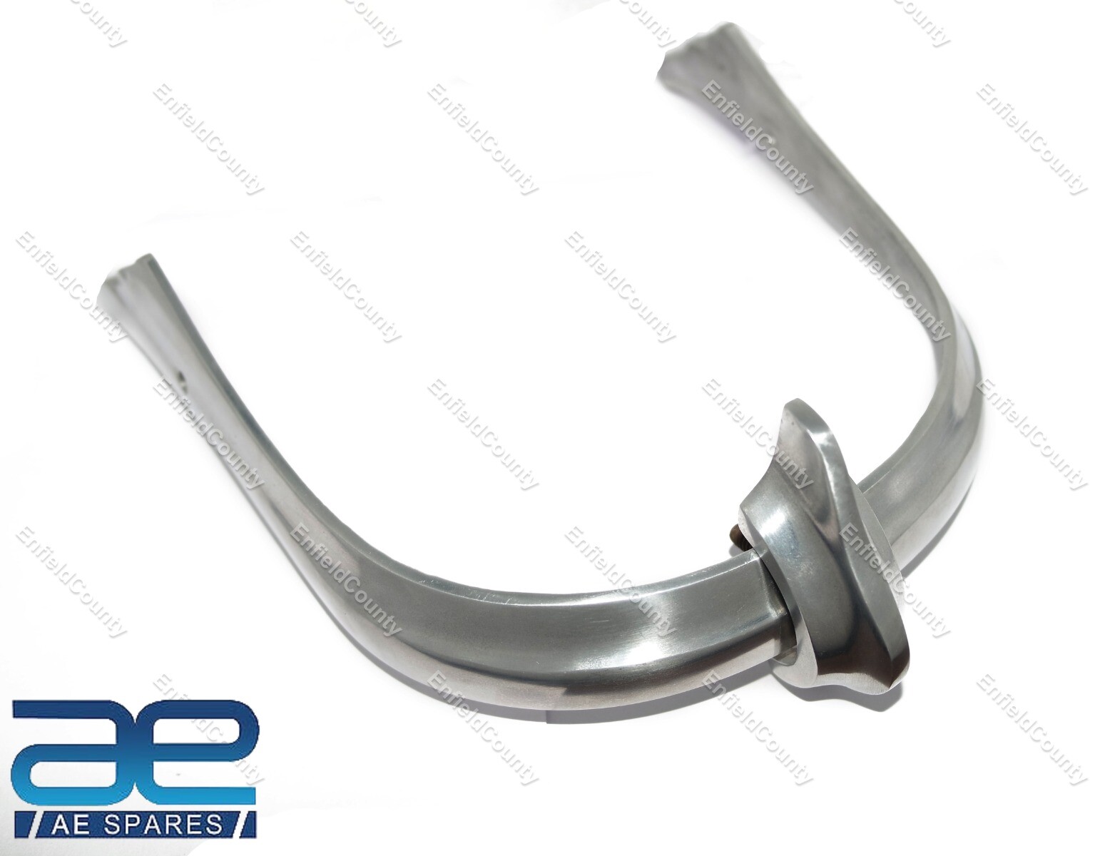 Vespa Scooter Front Mudguard Fender Alloy Polished Vbb Bumper  