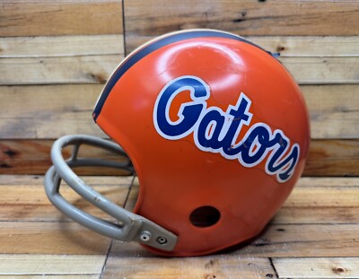 Vintage University Of Florida Gators Full Size 2 Bar Helmet