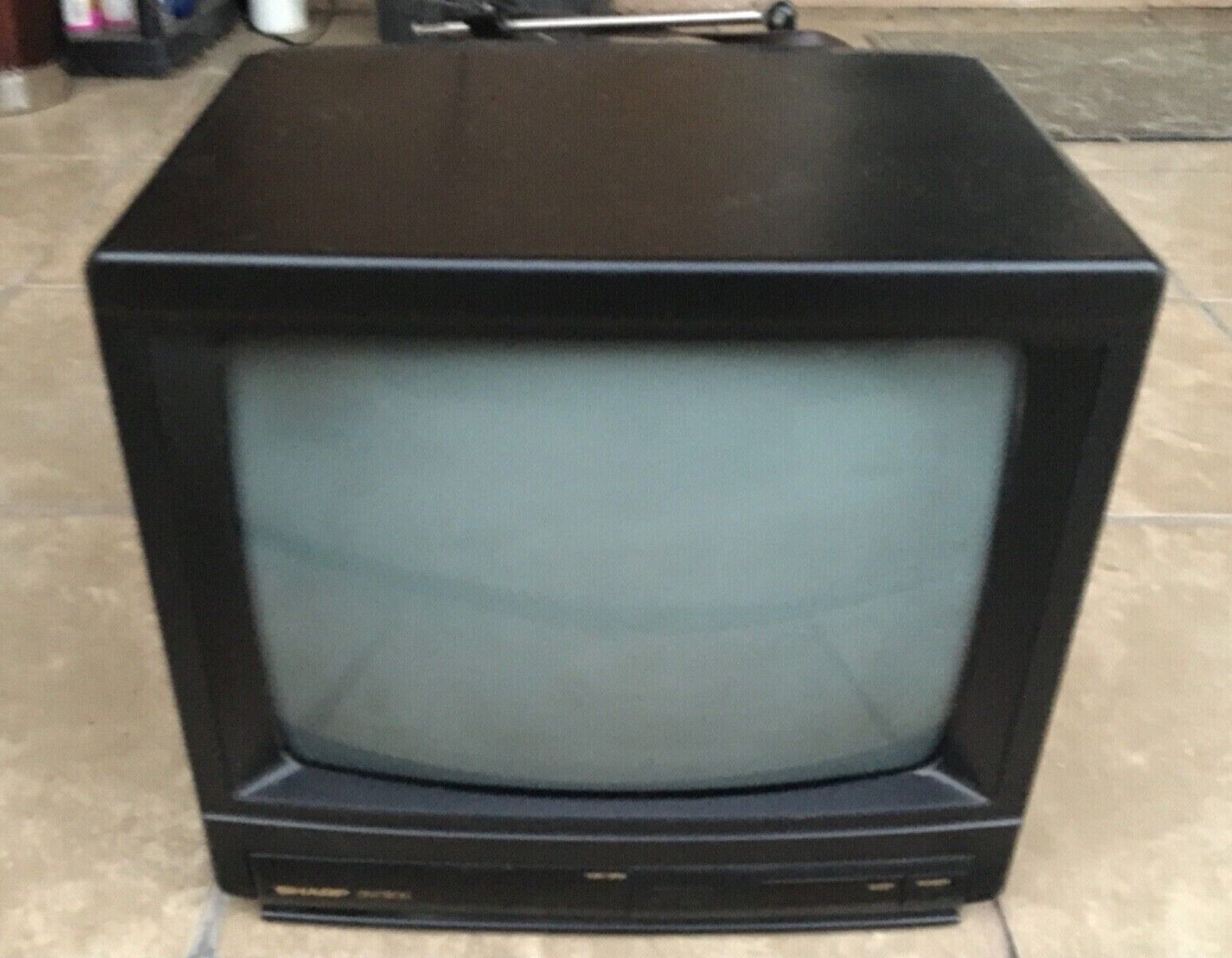 Sharp Linytron Model 13RV692 13” CRT TV W/ Original Remote Sharp Linytron Model 13RV692 13” CRT TV W/ Original Remote