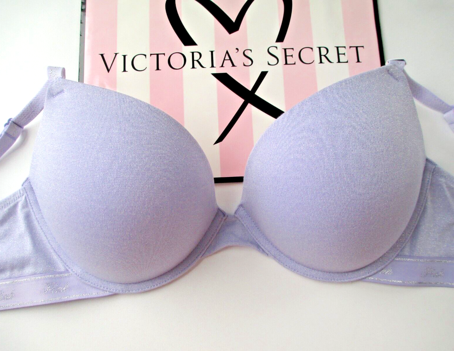 Victoria's Secret ピンク ブラジャー Lサイズ 新品 Victoria's Secret ピンクのブラジャーショーツセット