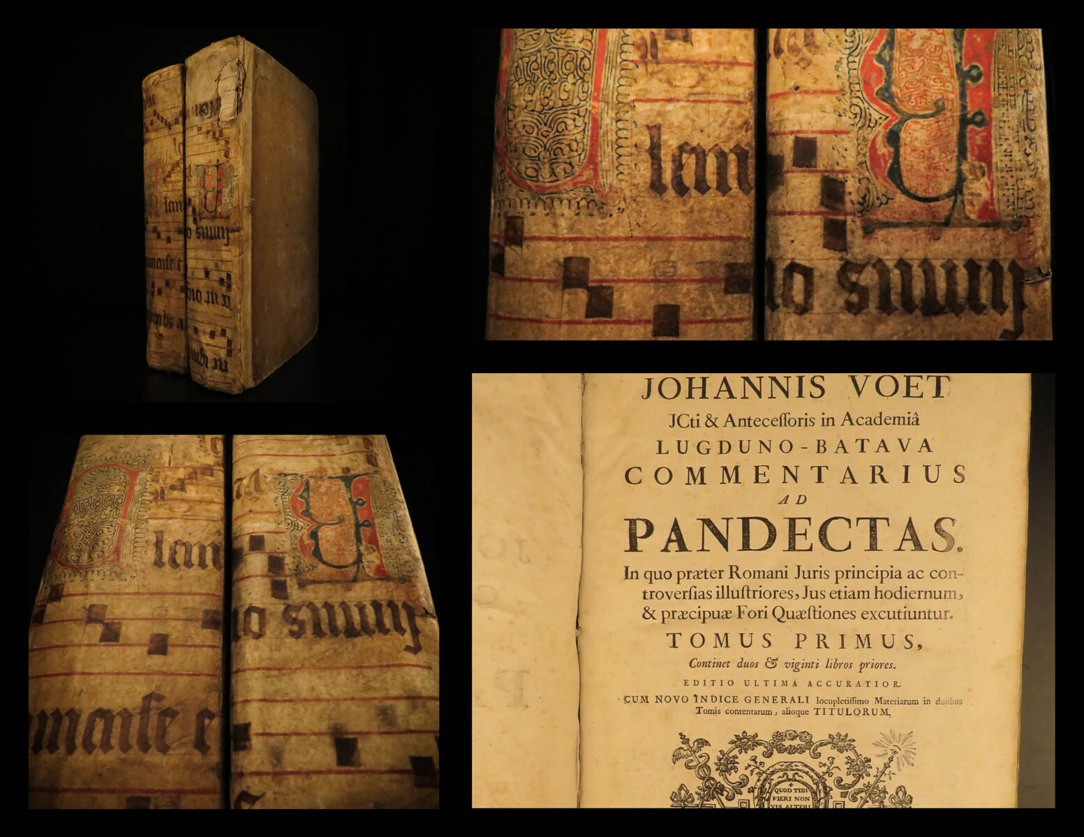 1778 Voet LAW Commentary on Justinian Pandects Corpus Juris 1778 Voet LAW Commentary on Justinian Pandects Corpus Juris