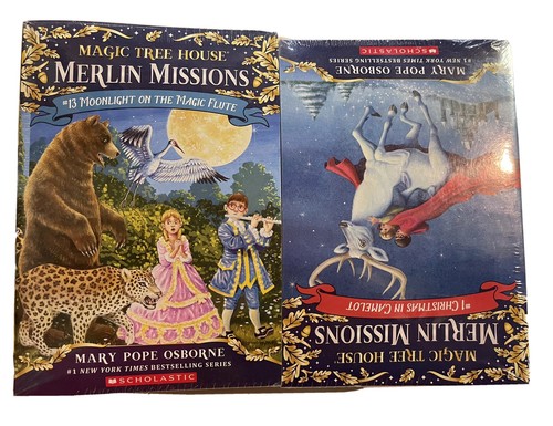 [新品]27冊Magic Tree House Merlin Missions Magic Tree House Merlin Missions Books 1-25 Boxed Set by