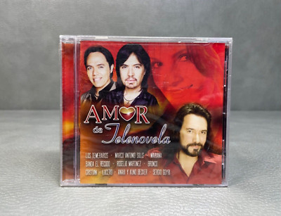 Amor De Telenovela CD Various Marco Antonio Solis Temerarios Bronco Lucero Crist