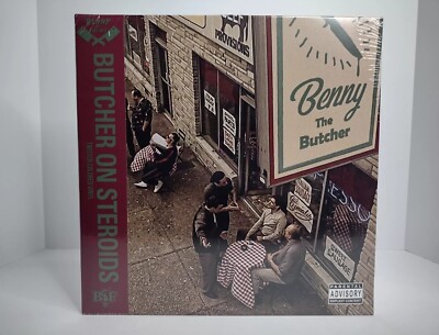 Benny The Butcher ''Butcher On Steroids'' OBI Twister Colored Vinyl 12'' LP
